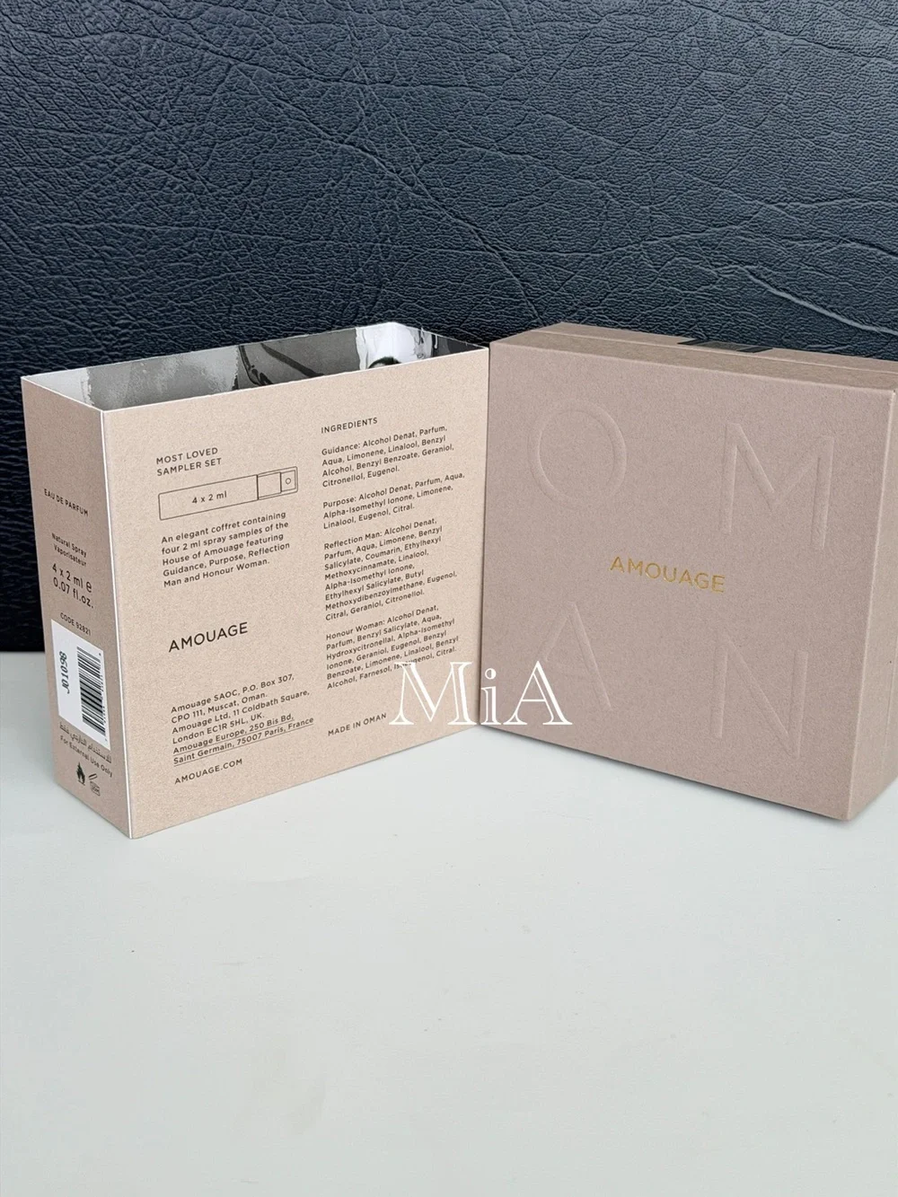AMOUAGE Most Lover Sample Set (4pcs-2ml each) - Picture 5 of 5